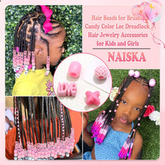 NAISKA variety of bead shapes displayed to show styling options