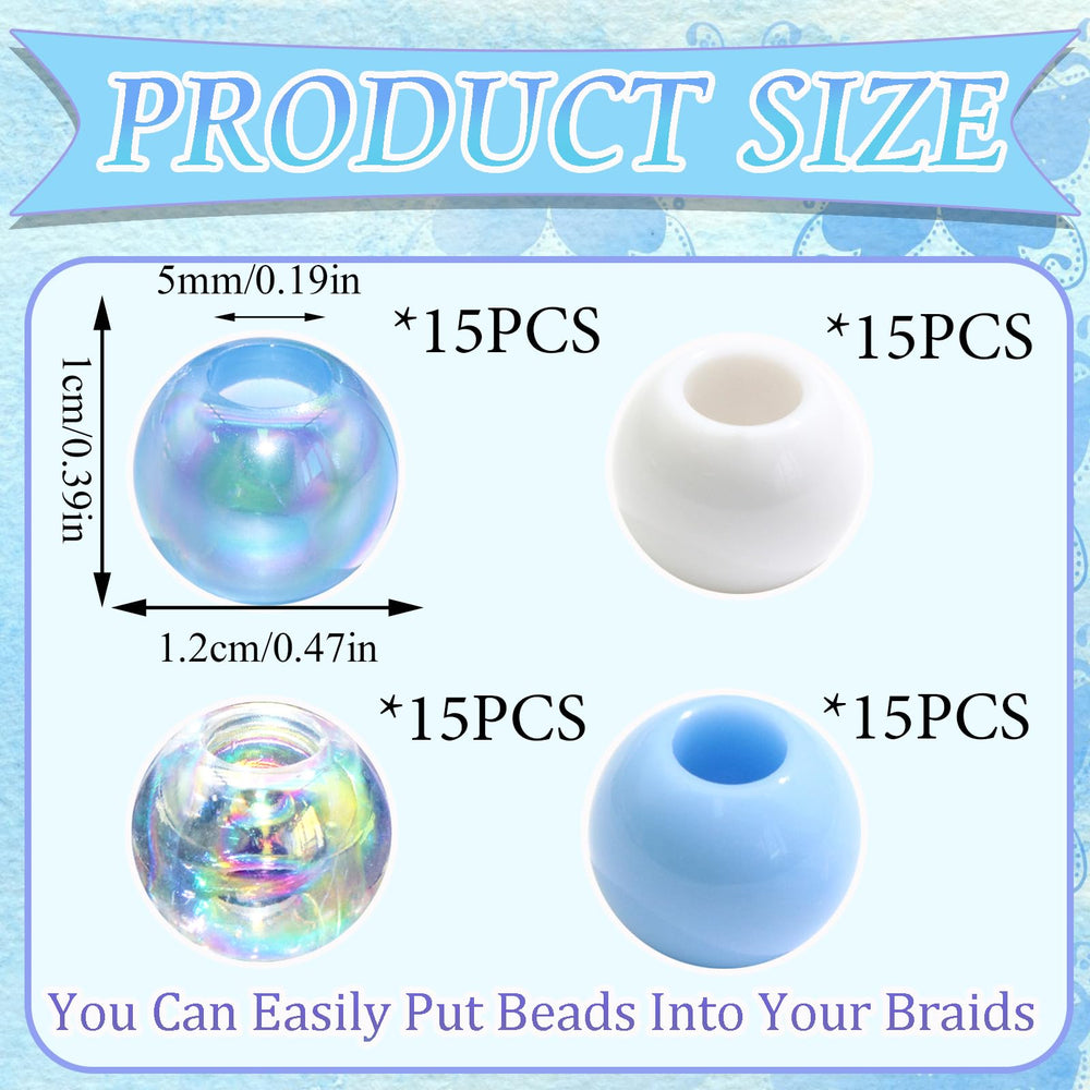 NAISKA scattered beads displaying four styles and mix-and-match benefit