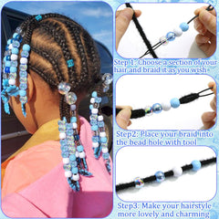 NAISKA beads beside a coin illustrating scale and lightweight comfort benefit
