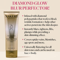 Nakery close-up of lotion texture with quick-absorbing benefit