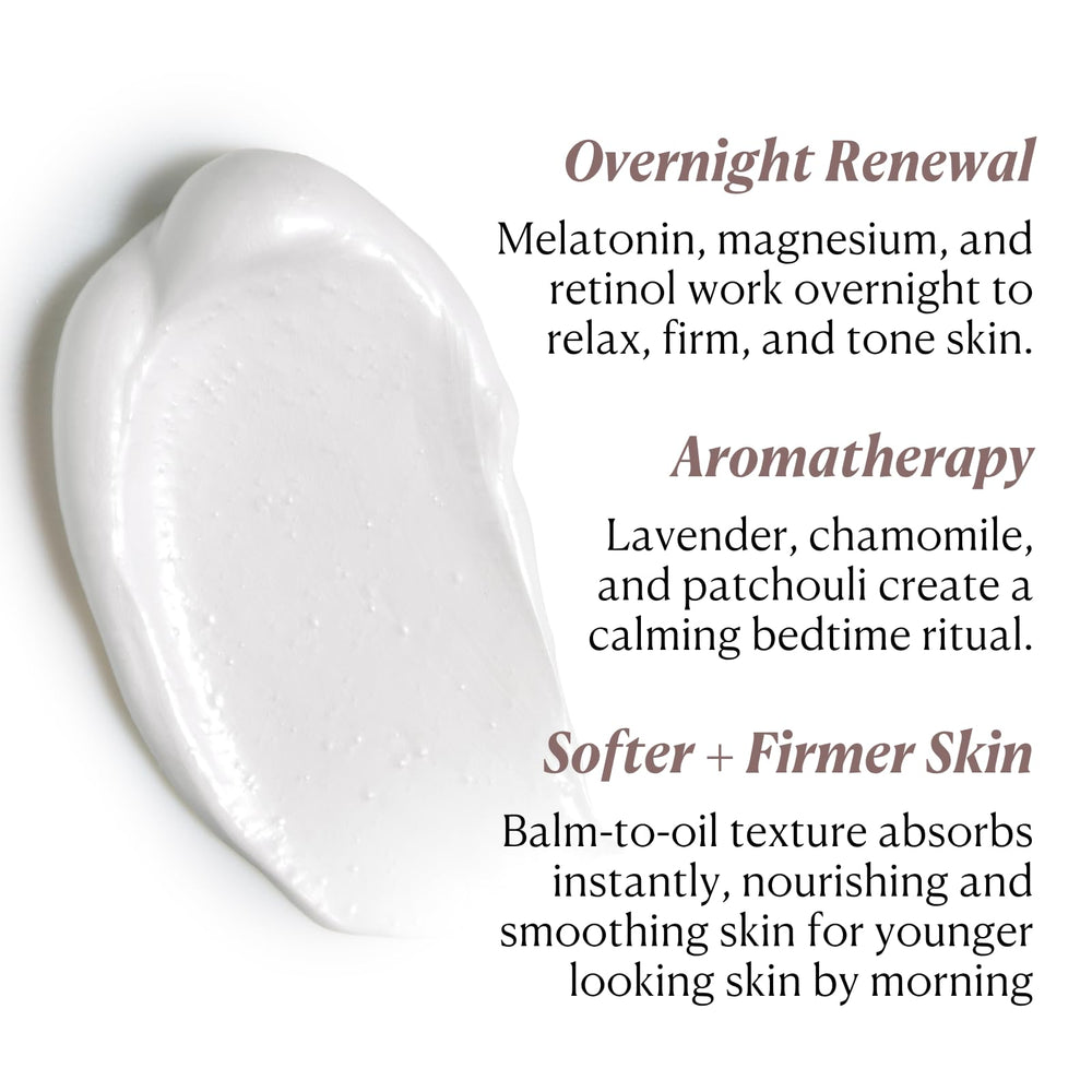Nakery open balm texture close-up demonstrating rich hydration benefit