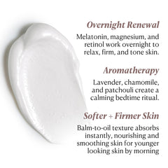 Nakery open balm texture close-up demonstrating rich hydration benefit