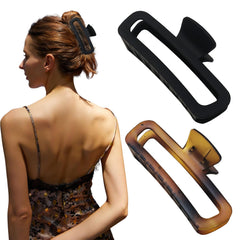 Nalodu front view matte black clip showing secure hold