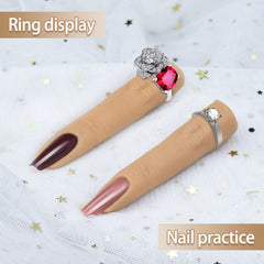 Namgznso close-up of nail bed detail with deepened cuticle for stable tip placement