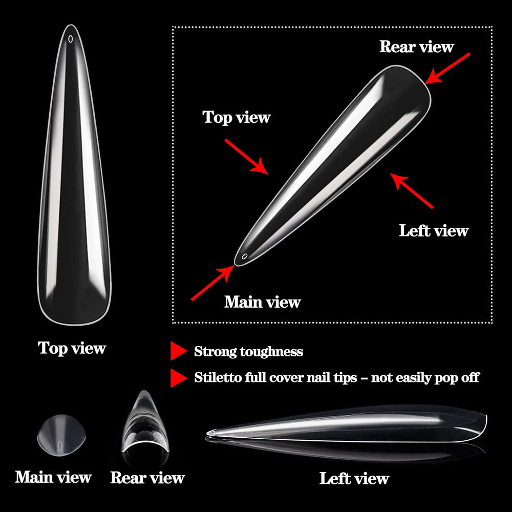 Namgznso trimmed tip edge demonstrating clean cutting and filing benefit