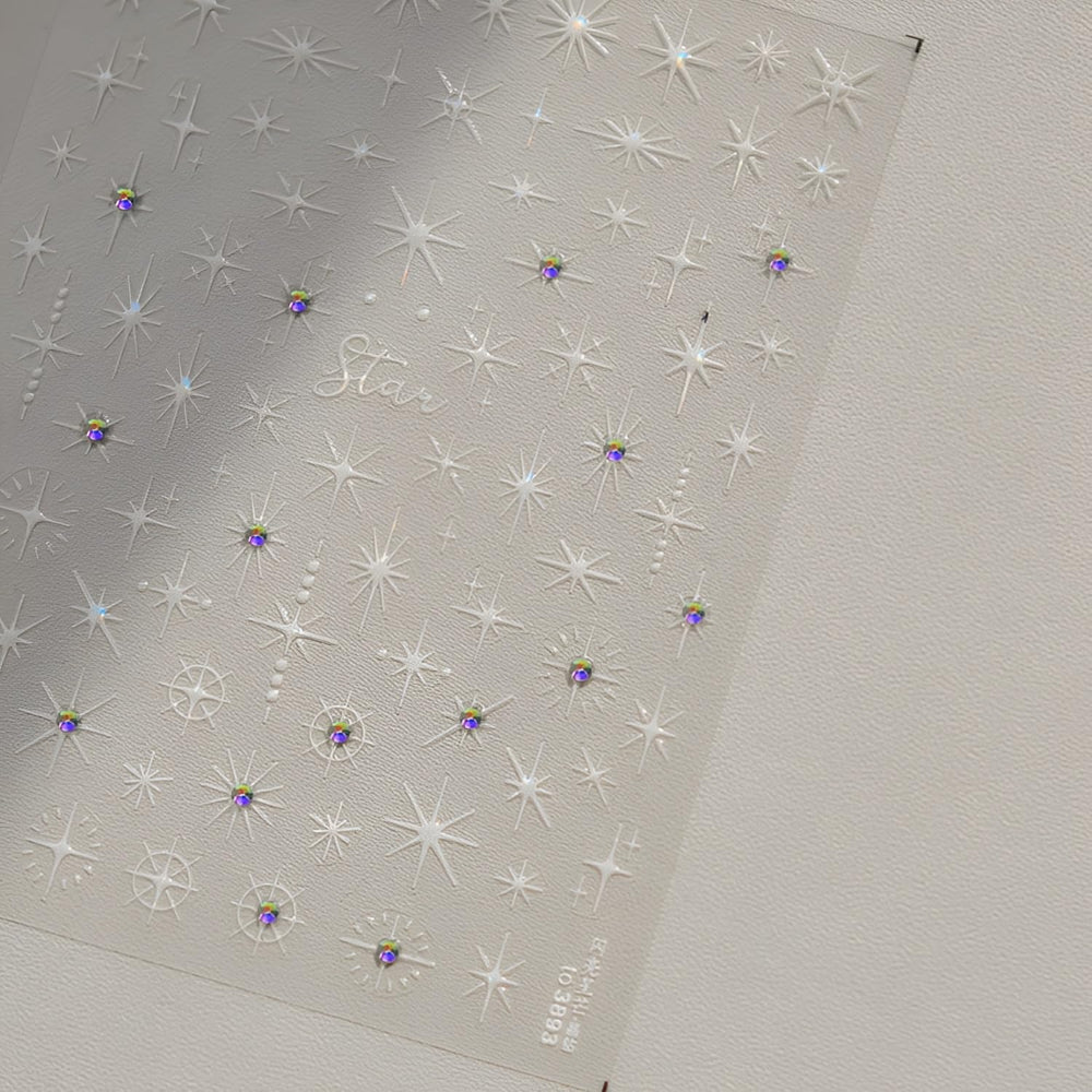 Namrec star stickers decorating a phone case showing multiuse craft benefit