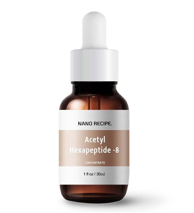 Nano Recipe front bottle showing sleek 30ml design and product name for easy identification and shelf appeal