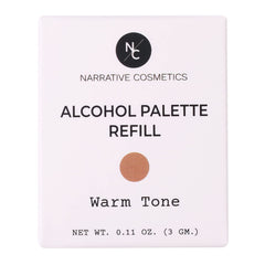 Narrative Cosmetics warm tone before and after tattoo coverage showing effective concealment