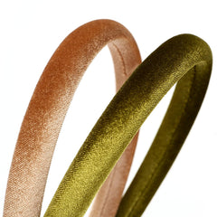 NARUNING close-up velvet texture highlights soft fabric for gentle hair contact benefit