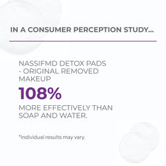 NASSIFMD pad beside fingers to show actual size and easy coverage