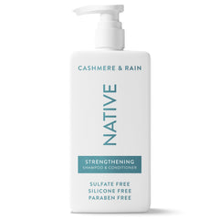 Native front bottle showing label and 16.5 fl oz size, clear branding and benefit