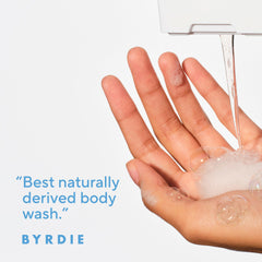 Native creamy lather texture emphasizing soft skin feeling and hydration