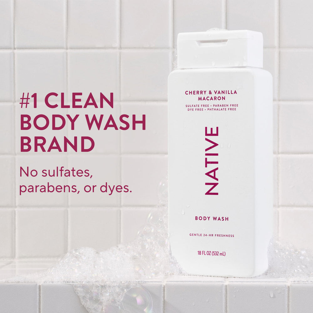 Native label close-up highlighting clean-ingredient claims for ingredient clarity