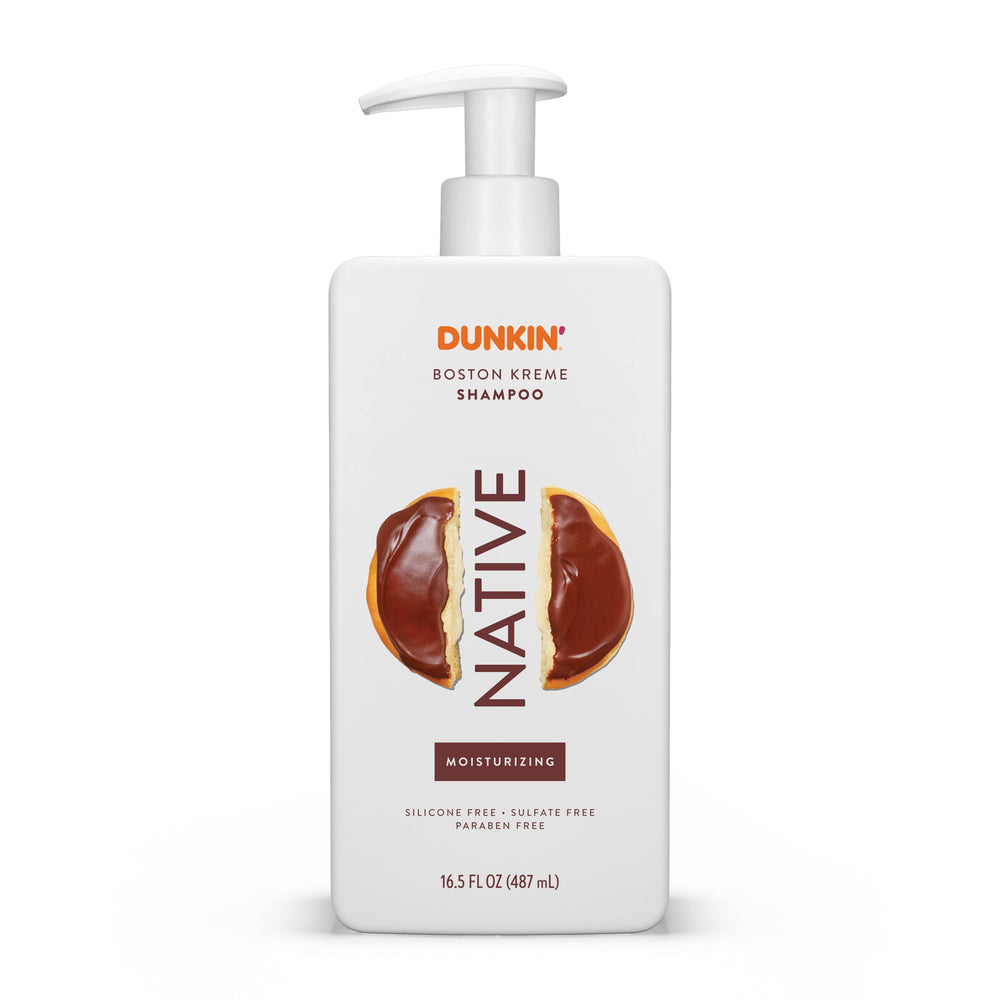 Native bottle front showing Boston Kreme label and limited-edition scent benefit