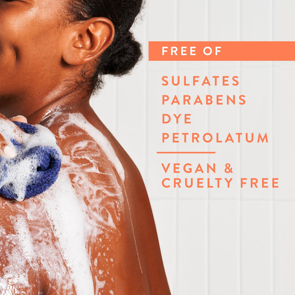 Native creamy lather texture close-up showing rich foam and moisturizing benefit