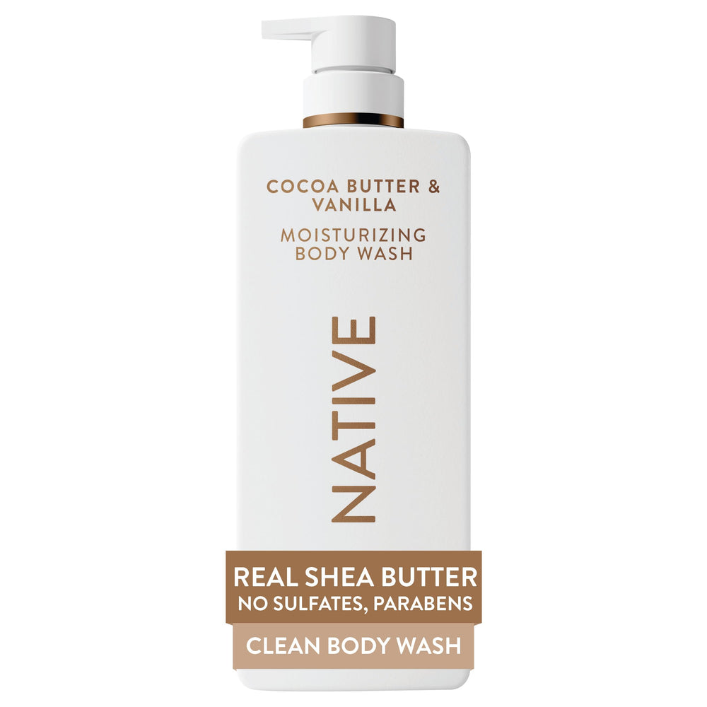 Native front packaging 22 oz bottle showing product name and scent benefits