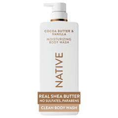 Native front packaging 22 oz bottle showing product name and scent benefits