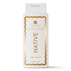 Native front packaging showing festive sugar cookie scent and generous 18 oz size, ideal gifting