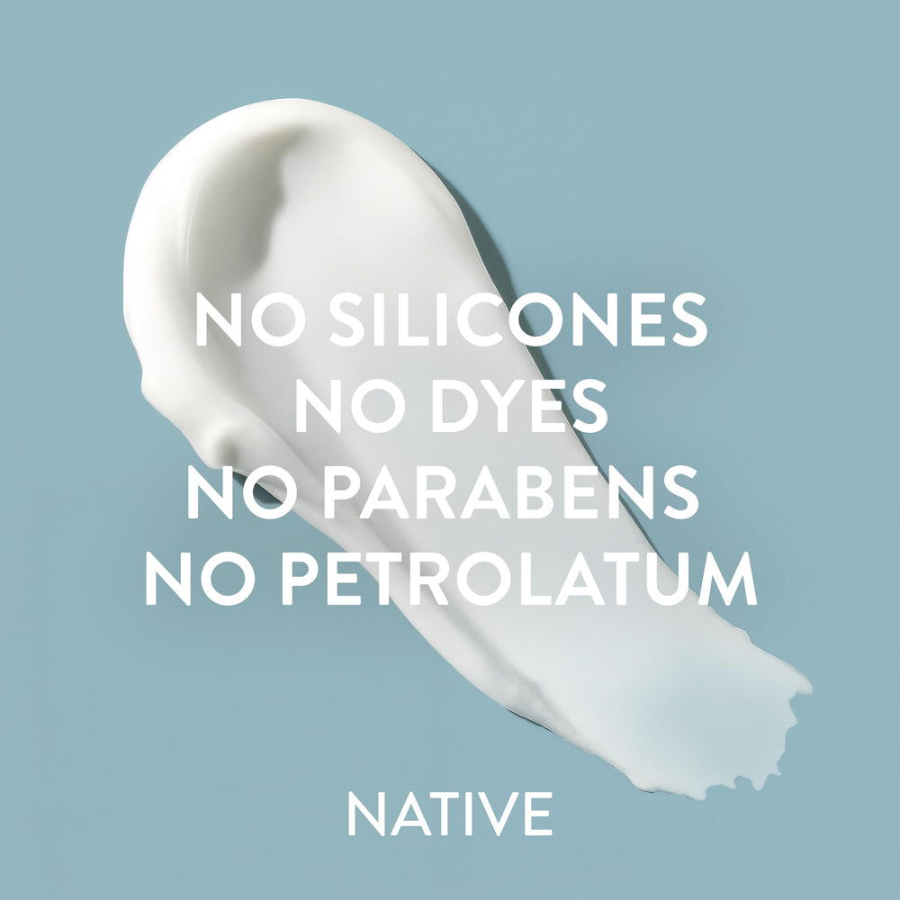 Native ingredients display with shea butter and glycerin illustrating hydration