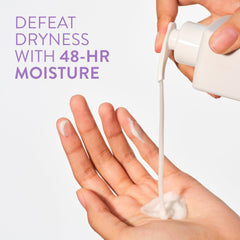 Native lotion texture close-up revealing lightweight, smooth consistency