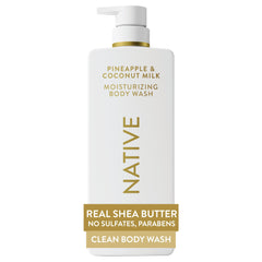 Native front packaging showing 22 oz bottle and benefits