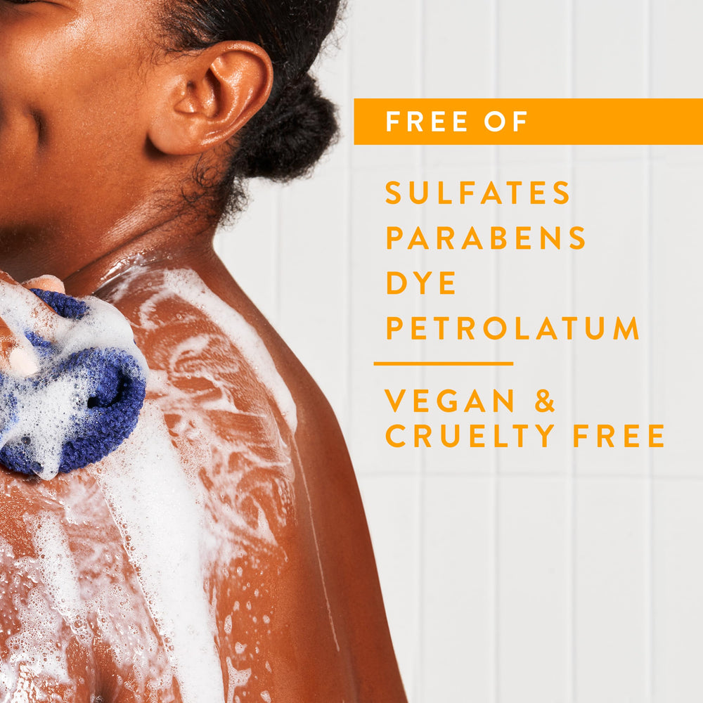 Native creamy lather closeup demonstrates moisturizing texture and softness
