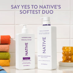 Native packaging laid flat emphasizing responsible sourcing and eco-conscious benefit