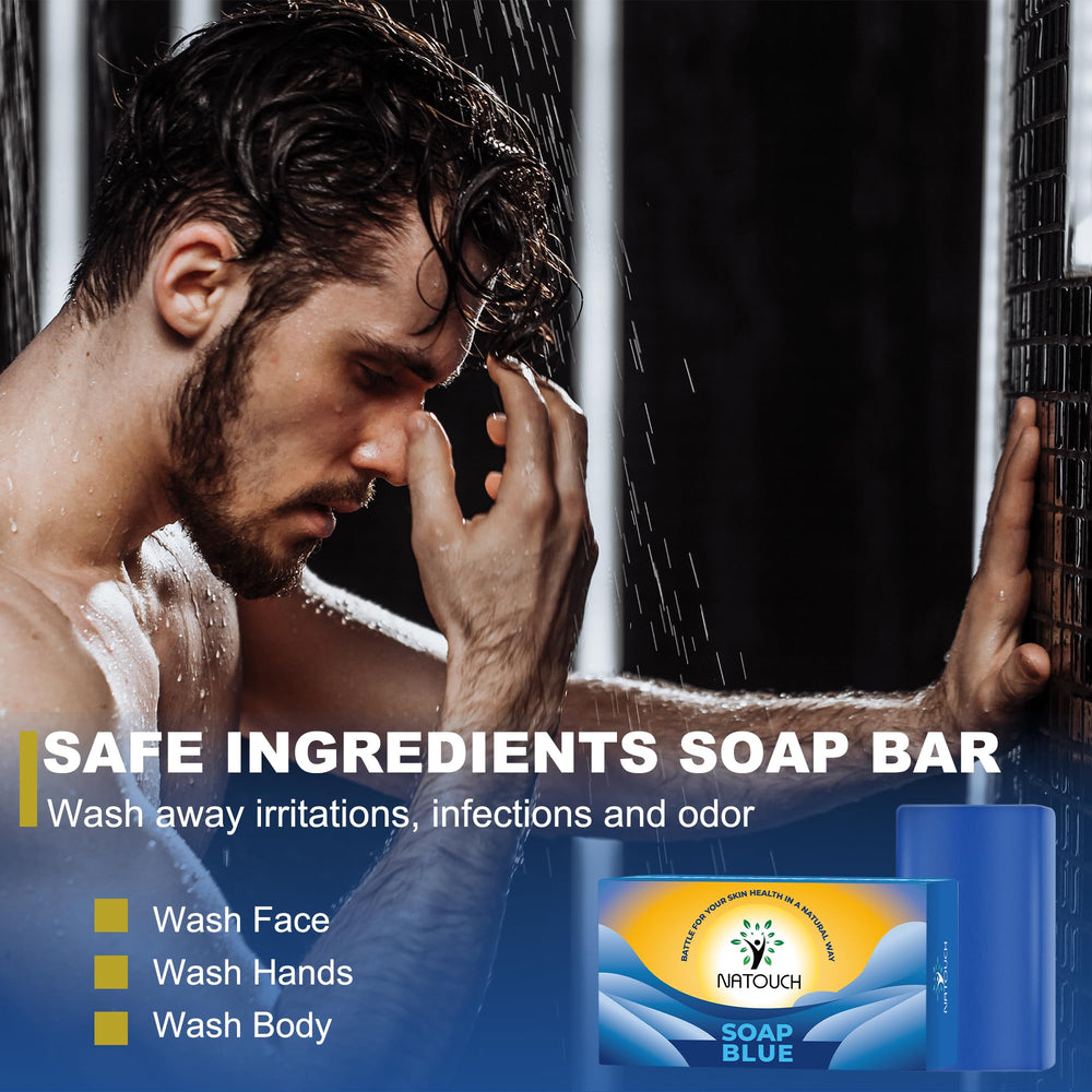 Natouch packaging label clearly showing natural-ingredients emphasis
