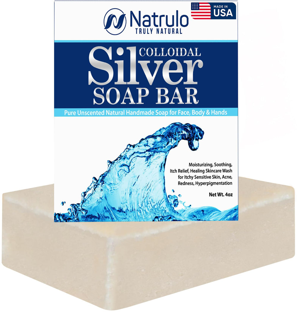 Natrulo wrapped soap bar front showing clean packaging and ingredient focus