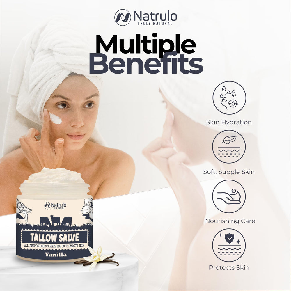 Natrulo ingredients layflat with honey and beeswax showing natural components benefit