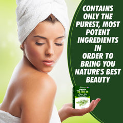 Natrulo soap rinsed skin showing calm, smooth appearance