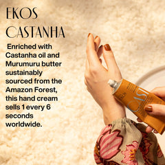 natura castanha close-up ingredient label highlighting castanha oil benefits