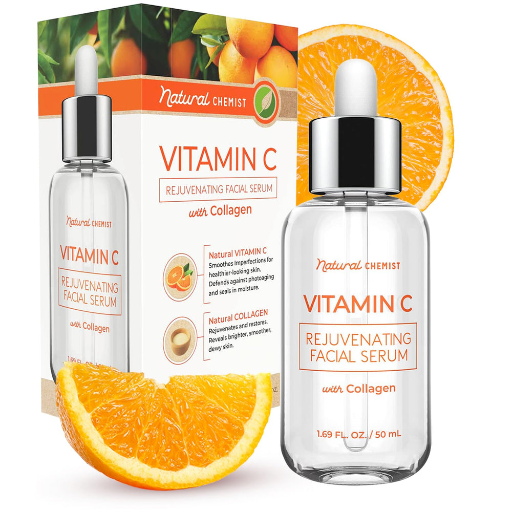 Natural Chemist front packaging showing bottle and box, communicates trust and clarity