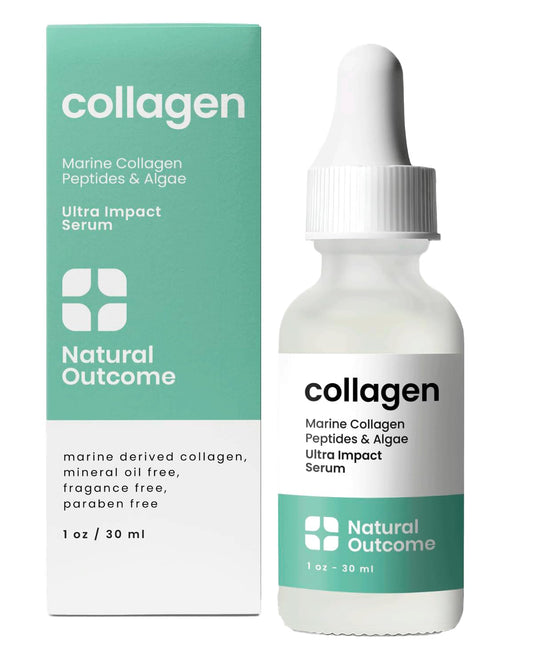 natural outcome front packaging showing product and benefit of firming