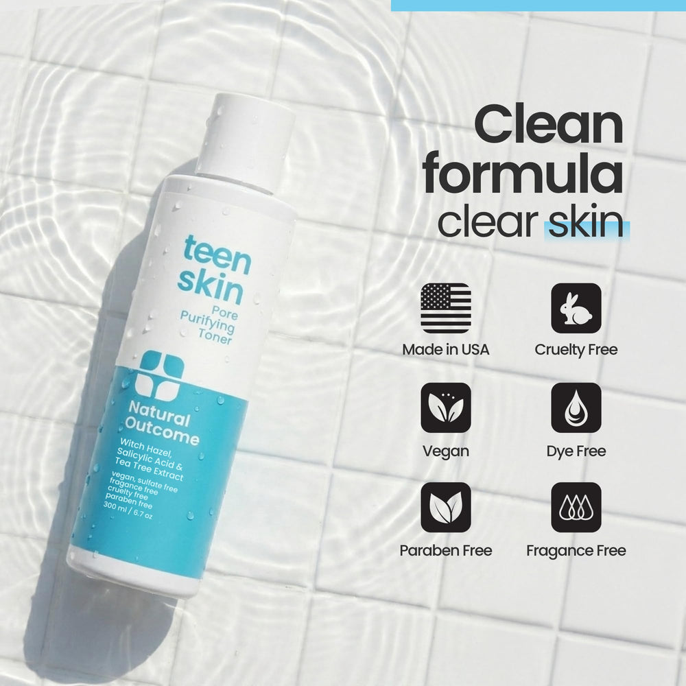 Natural Outcome label close-up highlighting key ingredients and safety