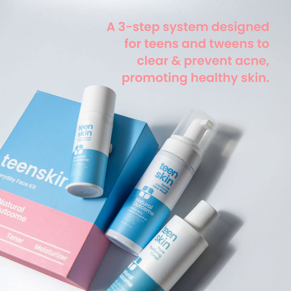 natural outcome products next to a hand for size comparison and travel-ready convenience
