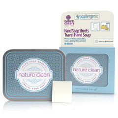 Nature Clean product label detail displaying ingredients and benefits