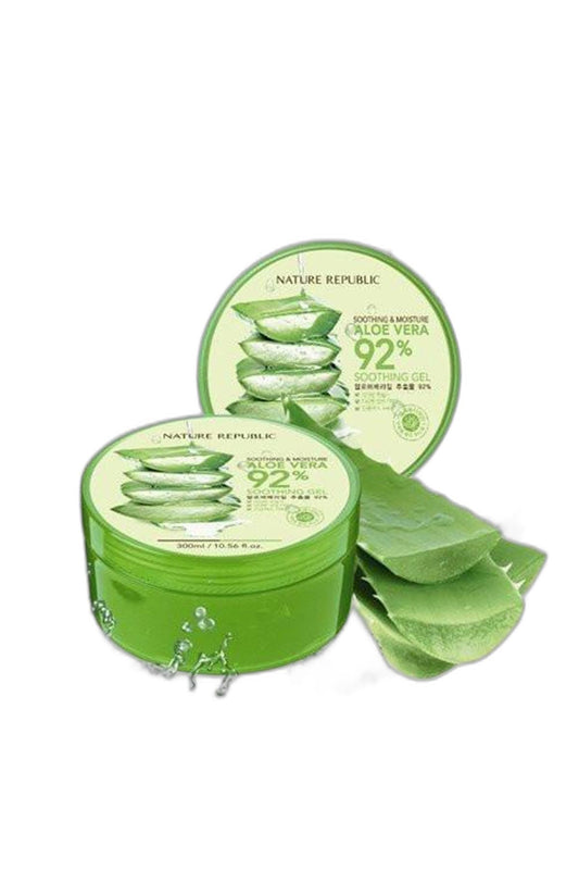 Nature Republic jar front view showing label and size benefiting quick identification
