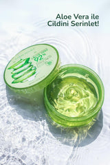 Nature Republic gel used on hair ends showing reduced frizz and added softness benefit