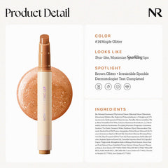 Nature Republic beside coin to show size and portability for touch-ups