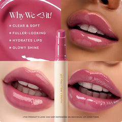 Nature Republic stick extended from tube, demonstrating click-up mechanism for hygienic use