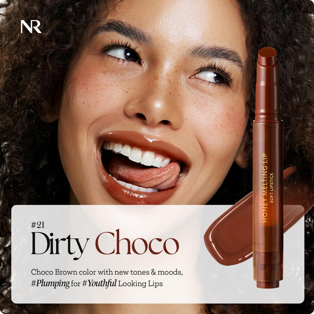 Nature Republic open stick texture highlighting smooth honey-like glide