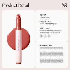 Nature Republic size scale with hand illustrating travel-friendly convenience