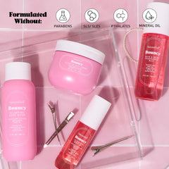 NATURE WELL in-shower scene conveying a calming, luxurious routine