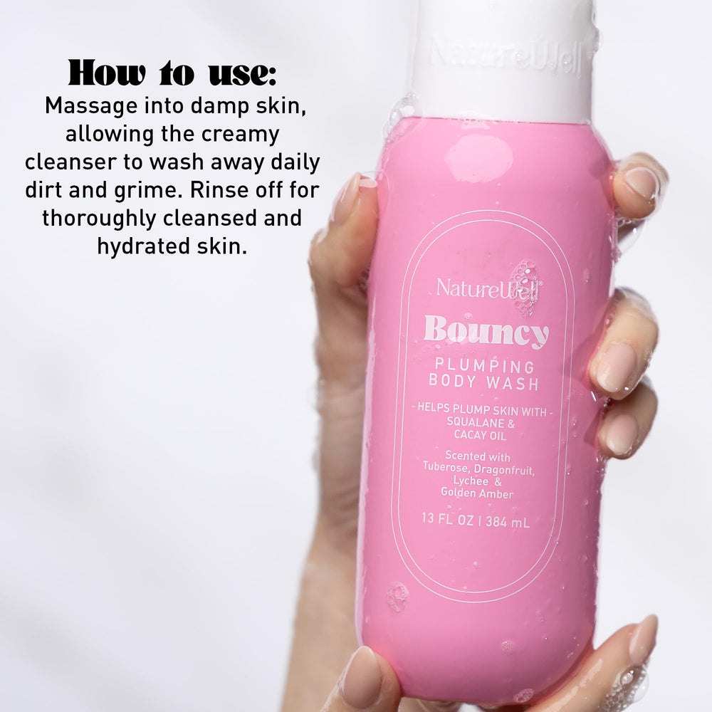 NATURE WELL cacay oil and squalane ingredients highlighting nourishment