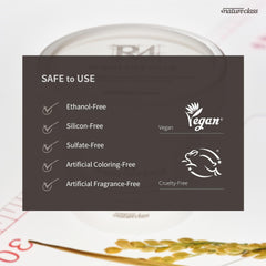 NATURECLASS label closeup showing ingredient list and product reassurance