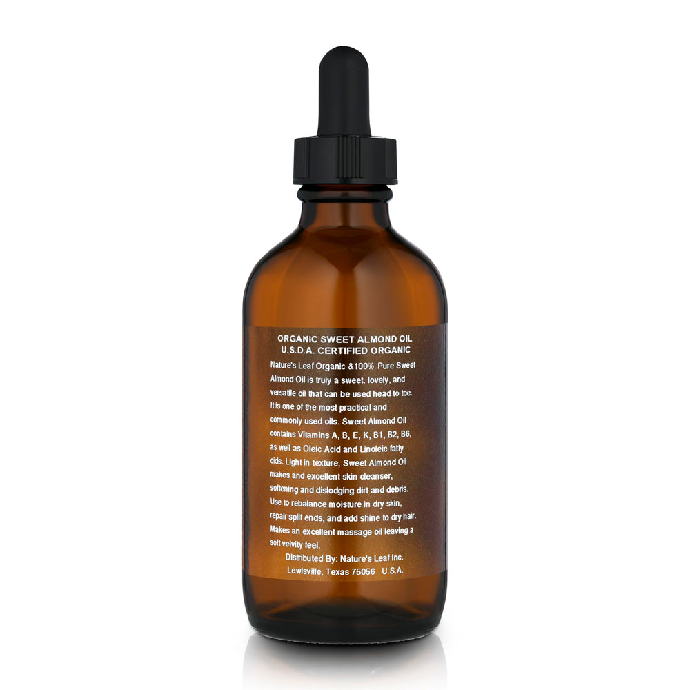 Natures Leaf close-up oil texture highlighting smooth absorption benefit