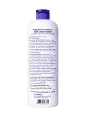 naturie lotion pouring close-up showing lightweight watery texture and fast absorption