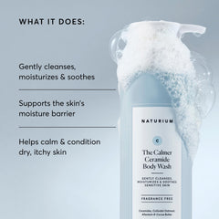 Naturium cream texture closeup highlighting moisturizing feel