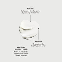 Naturium eye cream texture close-up demonstrating smooth hydrating finish